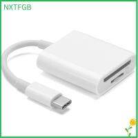 การ์ดความจำถ่ายโอนข้อมูลสมาร์ทโฟน NXTFGB การ์ดรีดเดอร์ USB อะแดปเตอร์ OTG Type-C