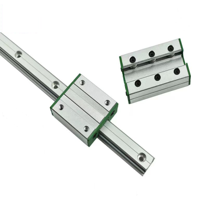 Small external doubleaxis linear guide rail LGD5 precision aluminum