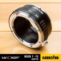 K&amp;F NIK F-FX Adapter แปลงเลนส์ Nikon F ( Ai / Ais ) เพื่อเอามาใส่กล้อง Fuji Mirrorless ได้ทุกรุ่น ( Lens mount adapter Nikon Mount Ai / Ais For Fuji ) ( เมาท์แปลง อแดปเตอร์ ) ( NIK F-FX / NIK F-X ) ( NIK FX / NIK X ) ( Geekster )