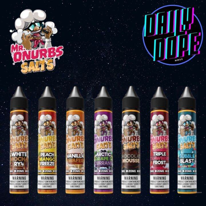 VAPE {Legit} Mr Onurbs Saltnic 30ml Premium Vape Juice E Liquid E Juice ...