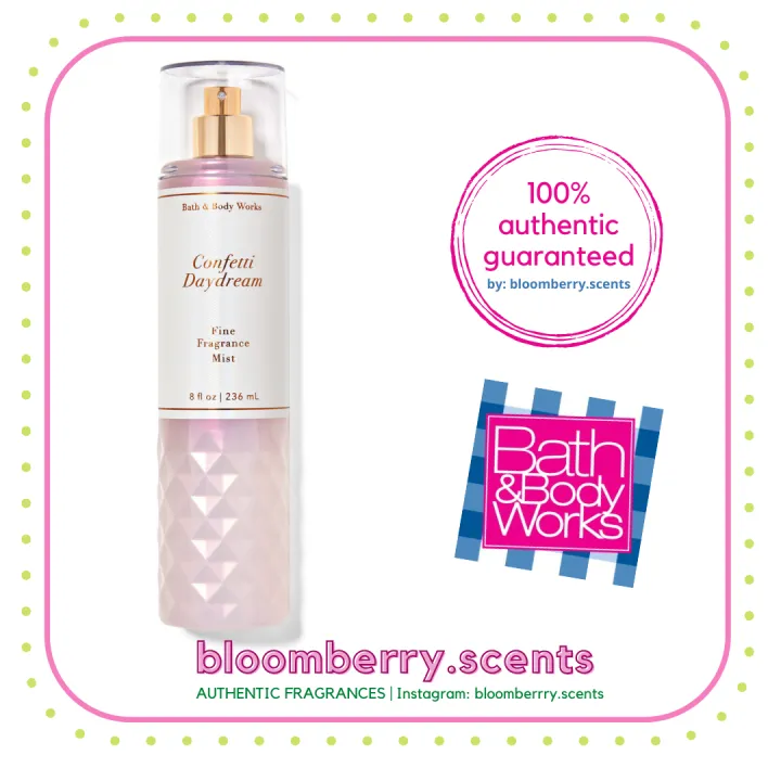 100 AUTHENTIC Confetti Daydream by Bath and Body Works Women Perfume