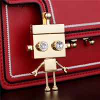 【CC】❅  4 Leather Shoulder Handbag Purse Clasp Tuck Lock Shaped Twist Locks Buckle Metal Hardware 35x76mm