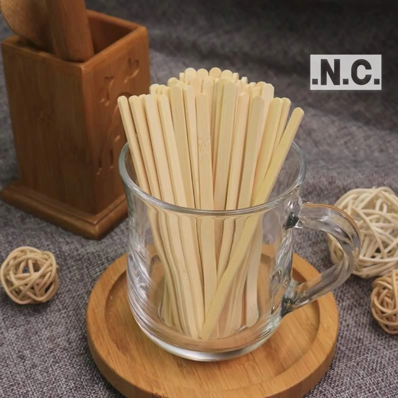 Royal Paper R825 7 1/2 Eco-Friendly Wood Coffee Stirrer - 500/Pack