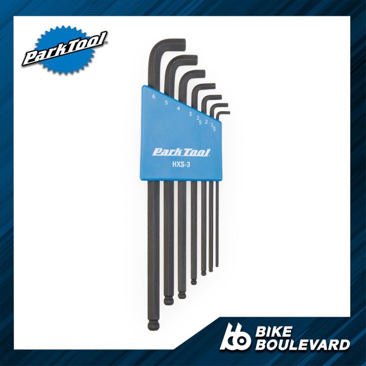 park-tool-hxs-3-ประแจหัวหกเหลี่ยม-และหัวบอลมีหัว-1-5-2-2-5-3-4-5-และ-6-mm-เครื่องมือซ่อม-จาก-usa