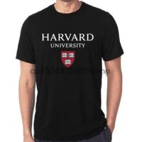 เสื้อยืดผู้ชาย Limited Harvard University Logo T Shirt Usa Size S To 5Xl Tee Shirt