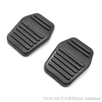 ☎❁☇ LARBLL 2PCS Rubber Brake Clutch Black Skid-proof Pedal Cover Pads Covers For Ford Transit MK6 MK7 2000-2014 6789917