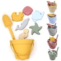 ป่าร้อน LIN431 - ♣▧ Children with Ins Seaside Beach Rubber Mold Tools Sets Baby Kids Swim