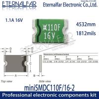 บอร์ด1.1A ดิจิทัล PPTC สำหรับกล้อง1812 Mils อุปกรณ์ในรถ4532ฟิวส์16V ซับโน้ตบุ๊คมม. กู้คืนได้เอง