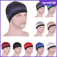 DYRWBK168 สีทึบทึบ หมวก durag ผู้ชาย ระบายอากาศได้ระบายอากาศ อีลาสติก หมวก durag หลากสี ของใหม่ หลากสี หมวกลายคลื่น สำหรับผู้ชาย