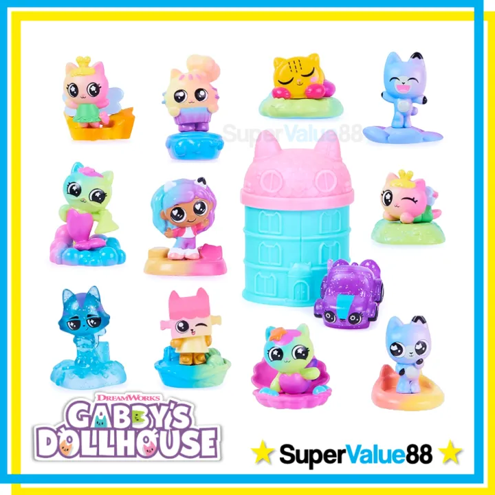 Original Dreamworks Gabby’s Dollhouse Meow-mazing Rainbow Mini Figures ...