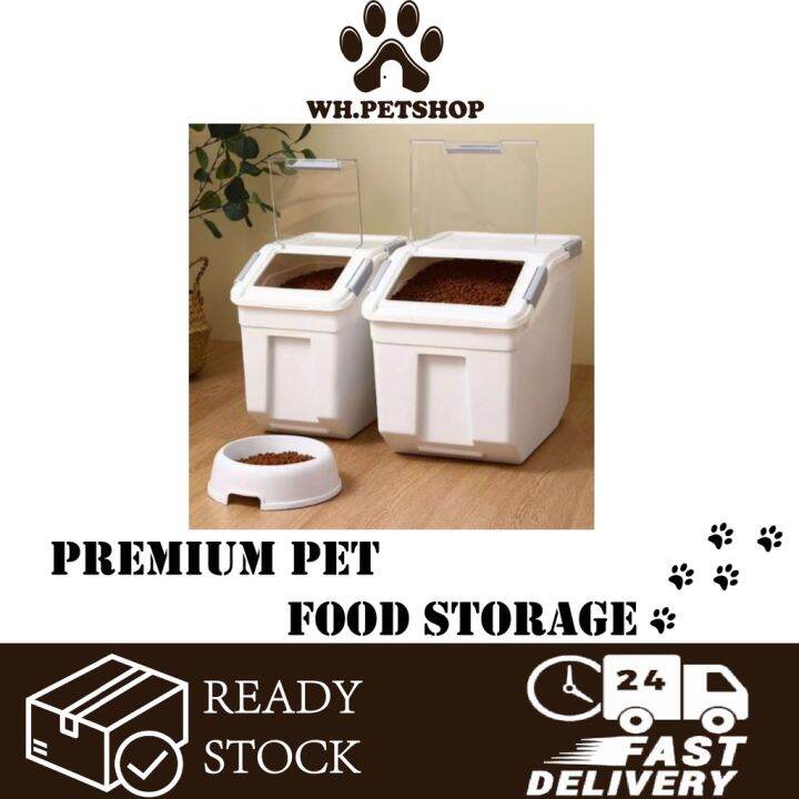 Premium Pet Food storage container Largecapacity Sealed Grain Storage box cover and seal dog