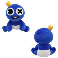 【LZ】▥✈✑  Brinquedos de pelúcia Rainbow Friends para o bebê bonecos fofos de pelúcia brinquedo de pelúcia Anime monstro azul presente de Natal e aniversário infantil novo