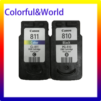 Canon PG810 CL811ตลับหมึกแท้810 811สำหรับ IP2770, MP 258, MP 497, MX 328 MX 347 MX 366 MX 416 MX 426, MP 287, MP 237