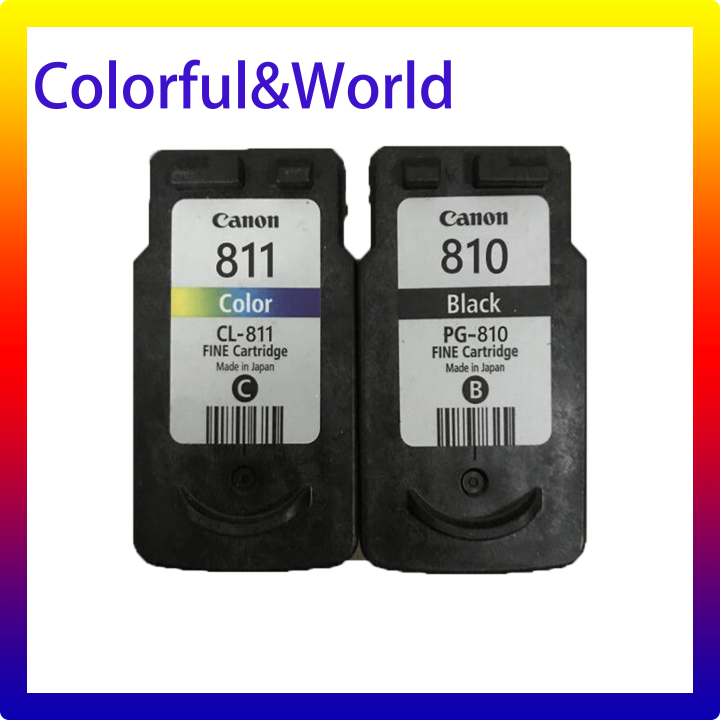 Genuine Canon Ink Cartridge 810 811 For IP2770 MP 258 MP 497 MX 328 MX