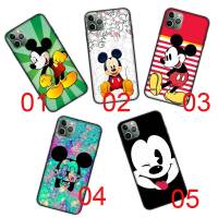 DB-333 Mick Mouse Black ซิลิโคน เคสโทรศัพท์ ปก หรับ iPhone G31 Moto G41 G22 G42 13 14 G51 G52 12 G1000 G71 Max Plus Mini Pro