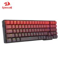 REDRAGON GALIO PRO K637 RGB รองรับ USB กลไกคีย์บอร์ดเล่นเกมบลูทูธไร้สาย2.4G Gamer 78คีย์สำหรับคอมพิวเตอร์พีซีแล็ปท็อป