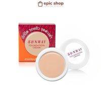 [EPICSHOPZ] แท้/ส่งไว? ครีมรองพื้น เนื้อเนียน ปกปิด รอยสิว Sunway Foundation Cream