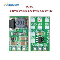 ตัวแปลงขาลง DC-DC อเนกประสงค์โมดูลควบคุม DC 5-40V ถึง3V 3.3V 3.7V 5V 6V 7.5V 9V 12V โมดูลแหล่งจ่ายไฟ1A