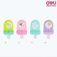 Deli 71122 Eraser Ice cream ยางลบไอศครีม สีสันสดใสสุดน่ารัก (คละสี 1 ชิ้น) ยางลบ ยางลบดินสอ เครื่องเขียน อุปกรณ์สำนักงาน