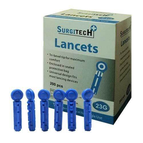 \!2BLOOD LANCET GAUGE 23 (200 PCS/BOX) Lazada PH