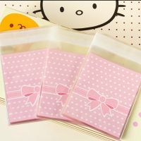 【CW】▦❇  100PCS Bow Ziplock Cookie Goodie Packing Favor Bonbonniere Wedding