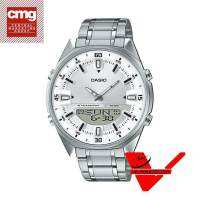 นาฬิกา  Casio Standard นาฬิกาข้อมือชาย สายสแตนเลส รุ่น AMW-830D-7AV (ประกันCMG) Veladeedee