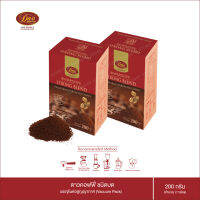 กาแฟ ดาว แพ็คคู่ ชนิดบด ดาว คอฟฟี่ Dao Strong Blend Ground Beans Coffee ชนิด สตรอง เบลนด์ กล่องสีแดง (ขนาด 200g. x 2 กล่อง)