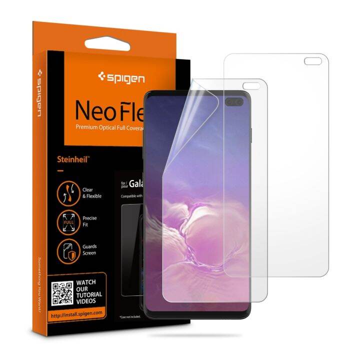 Spigen Galaxy S10 Plus Screen Protector NeoFlex HD (2 Pack) Lazada PH