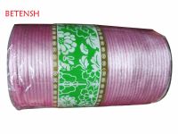 【YD】 120m/roll Pink Rattail Cord 3mm Jewelry Findings Accessories Macrame Rope Making Beading  Thread