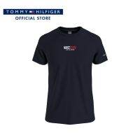 Tommy Hilfiger เสื้อยืดแขนสั้นผู้ชาย รุ่น DM0DM17218 DW5 - สีกรมท่า