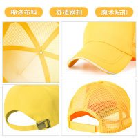 Hat Customization logo Printing Catering Milk Tea Shop Work Peaked Cap Female Summer Advertising Volunteer Group Building Mesh Cap