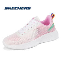 Skechers_GO WALK 5-Power- รองเท้าผู้หญิงรองเท้าลำลองผู้หญิงรองเท้าผ้าใบสตรีรองเท้าวิ่งสตรีกากี