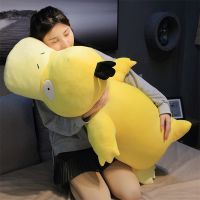 ขนาดใหญ่มาก100Cm Pokemon Psyduck ของเล่นตุ๊กตานุ่มๆสีเหลืองตุ๊กตาเป็ดของเล่นตุ๊กตาสัตว์ยัดไส้ของขวัญสำหรับแฟนสาวหมอนปัจจุบัน