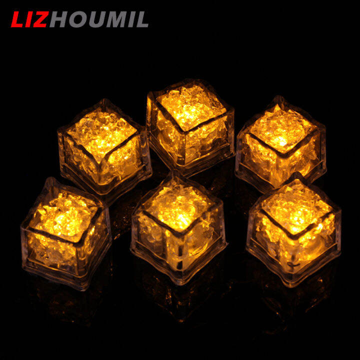 lizhoumil-ก้อนน้ำแข็งไฟ-led-ส่องสว่างหลากสี-ของขวัญของเล่นสำหรับบาร์โรงแรม-ktv-12ชิ้น