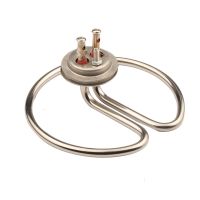 Isuotuo 230V 2KW Electric Heating Element for Rice Steaming Machine Stainless Steel 1 Cap Single Circular Water Heater