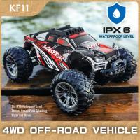 Lamontuo รถออฟโรดสำหรับเด็ก,4WD รถ RC 2.4ก. ความเร็วสูงระบบไฟฟ้าความเร็วสูงได้ถึง33กม./ชม. รีโมตคอนโทรลกันน้ำ IPX6แข่งรถดริฟท์ของเล่นสำหรับเด็ก KF11ใหม่