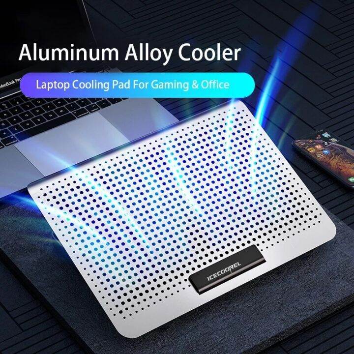 Portable Laptop Cooling Pad Aluminum Alloy Suitable For 1217 Inch