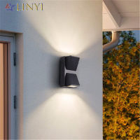 Waterproof LED Outdoor Wall Lamp 5W14W Villa Garden Courtyard Exterior Aisle Corridor Living Room Bedroom Ho Bedside Lamps