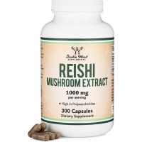 Double Wood Reishi Mushroom Extract 1000 mg 300 caps