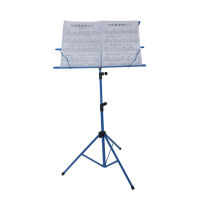 Foldable Sheet Music Tripod Stand Holder Lightweight with Water-resistant Carry Bag for Violin Piano Guitar Musical Performance