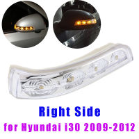 【สำหรับ Motorcycle】【led สำหรับ Car】Right ด้านข้างโคมไฟแบบหมุน LED กระจกมองหลังสัญญาณไฟสำหรับ Hyundai I30 2009/2010/2011/2012