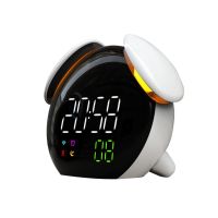 Weather Forecast Light Lamp Small Alarm Clock Inligent Induction Colorful Mushroom Lamp Fun Alarm Clock Led Digital Clock