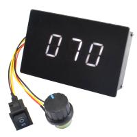 DC 6-60V 12V 24V 36V 48V 20A DC Motor Speed Controller Digital Display DC Motor Speed Controller Regulator Motor Speed Controller