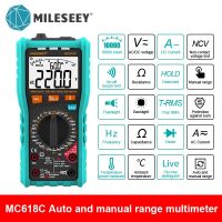 Mileseey NCV Multimeter Digital 10000 counts AC/DC Voltage Meter Protection against Burn Professional Auto Range Multimeter Electrical Trade Tools Tes