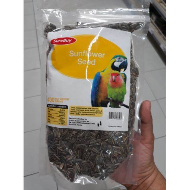 Surebuy Sunflower Seed for Birds (400g) Lazada PH