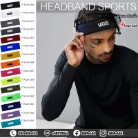 Headband ที่คาดผม ผ้าคาดผมไหมพรมออกกําลังกาย Flex ลาย แวน ซับเหงื่อดี ยืดหยุ่นไม่รัดหัว มีหลากหลายสี No.F7Aa35-0349 พร้อมส่ง!!!