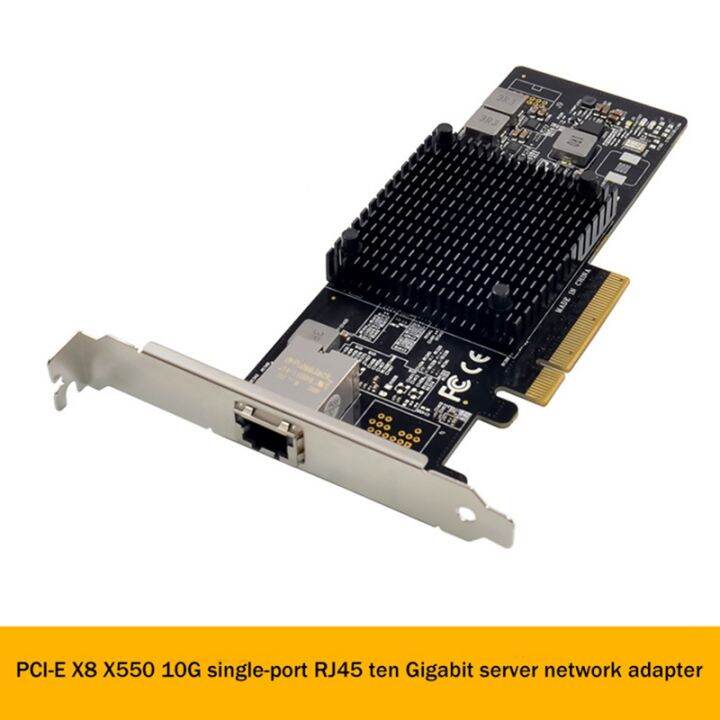 PCIe Network Adapter Intel X540-T1 Ethernet Network Adapter - PCI