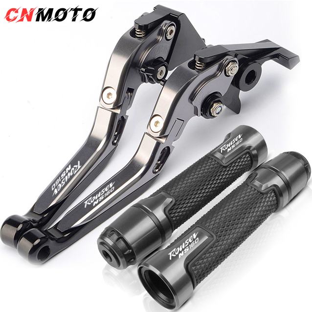 for-kawasaki-rouser-ns160-ns160-fi-2013-2023-modified-cnc-aluminum-alloy-6-stage-adjustable-foldable-brake-clutch-lever-handlebar-grips-glue-set-1