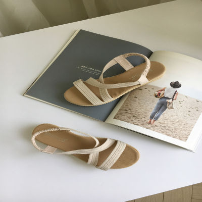 [ccomccomshoes] Narin Banding Wedge Hill Sandals (3 cm) -These are light and comfortable sandals that are good to wear in the summer