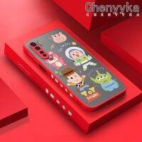 เคส Chenyyka สำหรับ OPPO A91 F15 Reno 3 4G เคสโทรศัพท์แบบแข็งบางเฉียบลายการ์ตูนทอยสตอรี่ขอบซิลิโคนดีไซน์ใหม่เคสกันกระแทกคลุมทั้งหมดเคสป้องกันเลนส์กล้อง